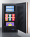 Summit 18" Built-In All-Freezer, ADA Compliant (Panel Not Included) Refrigerators Summit Appliance   