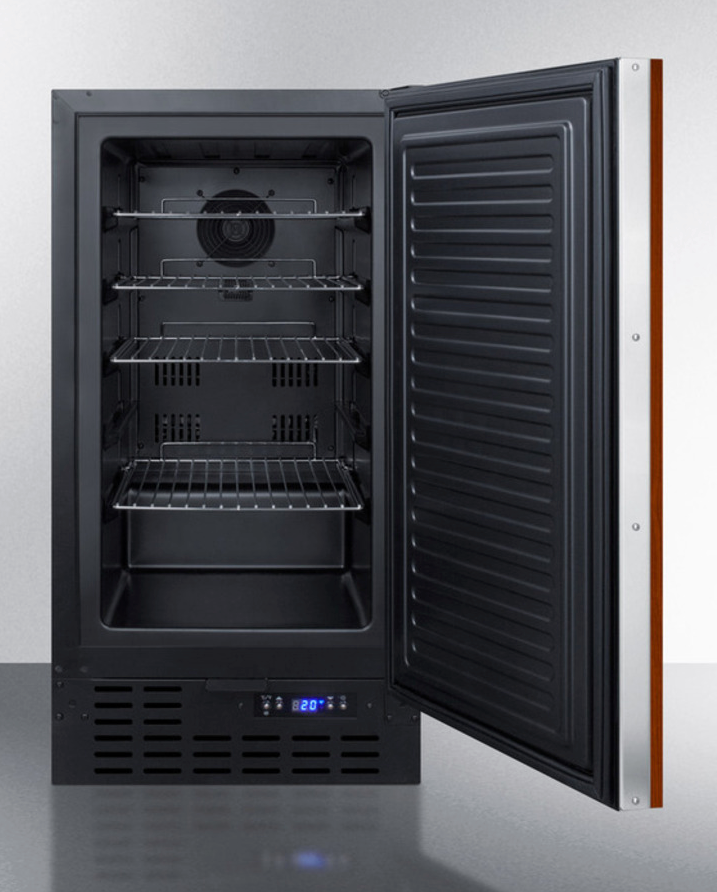 Summit 18" Built-In All-Freezer, ADA Compliant (Panel Not Included) Refrigerators Summit Appliance   