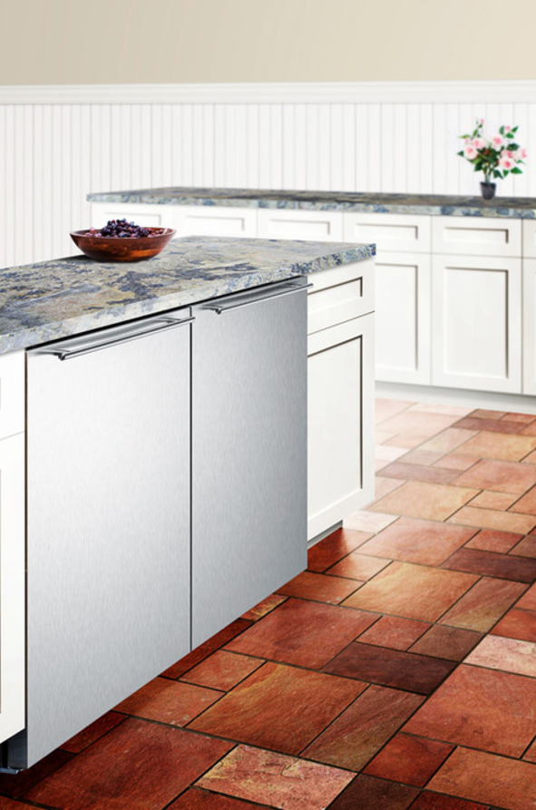 Summit 24" Wide Built-In All-Freezer Refrigerators Summit Appliance   