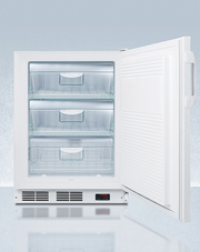 Summit 24" Wide Built-In All-Freezer, ADA Compliant Refrigerators Summit Appliance   
