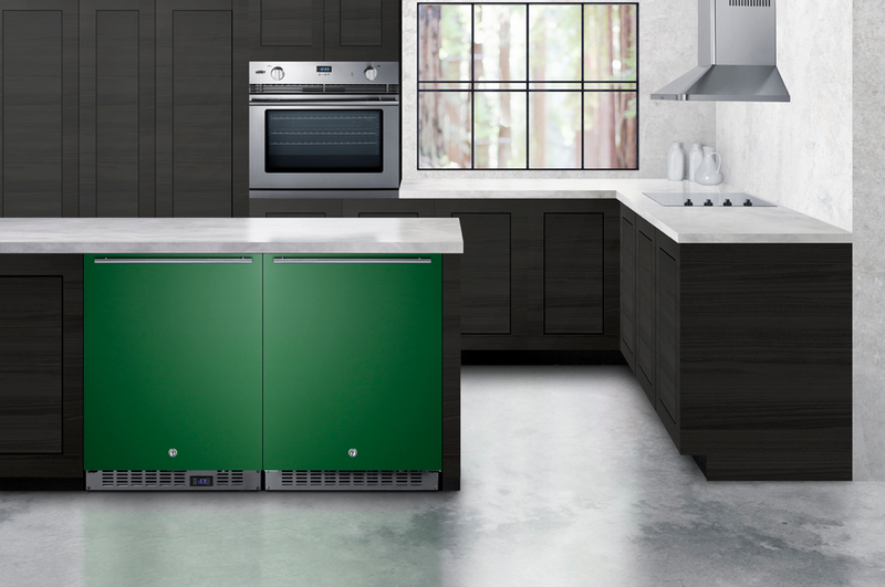 Summit 24" Wide Built-In All-Freezer, ADA Compliant Refrigerators Summit Appliance   