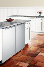 Summit 24" Wide Built-In All-Freezer With Icemaker Refrigerators Summit Appliance   