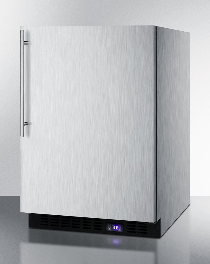 Summit 24" Wide Built-In All-Freezer Refrigerators Summit Appliance   