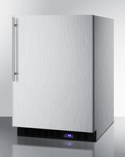 Summit 24" Wide Built-In All-Freezer With Icemaker Refrigerators Summit Appliance   