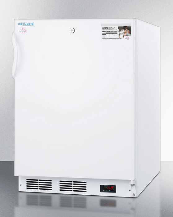 Summit 24" Wide MOMCUBE™ Breast Milk Freezer, ADA Compliant Refrigerators Summit Appliance   