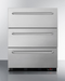 Summit 24" Wide 3-Drawer All-Freezer, ADA Compliant Refrigerators Summit Appliance   