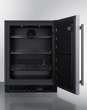 Summit 24" Wide Built-In All-Freezer, ADA Compliant Refrigerators Summit Appliance   