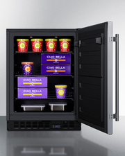 Summit 24" Wide Built-In All-Freezer, ADA Compliant Refrigerators Summit Appliance   