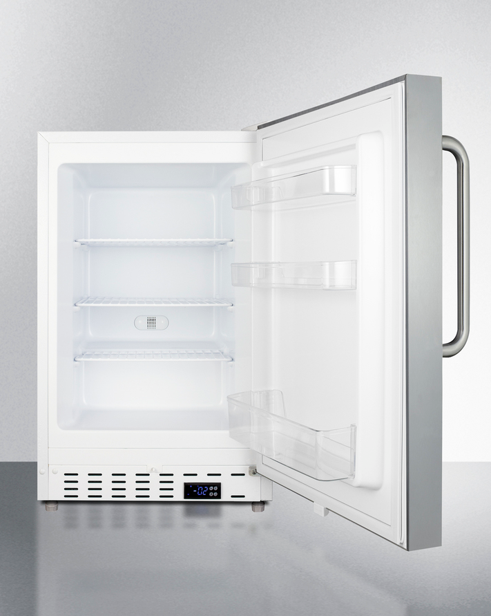 Summit 21" Wide Built-In All-Freezer, ADA Compliant Refrigerators Summit Appliance   