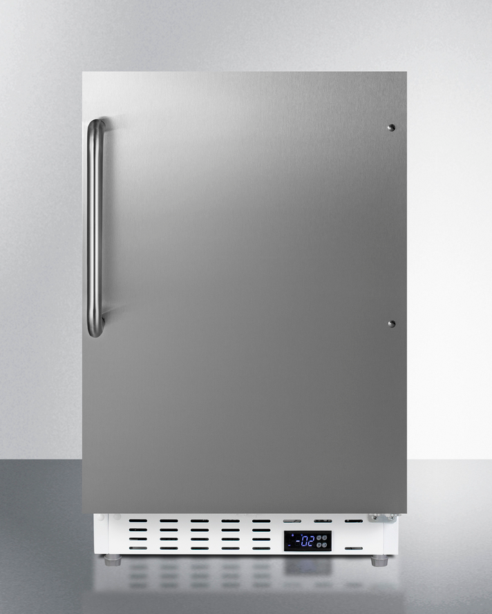 Summit 21" Wide Built-In All-Freezer, ADA Compliant Refrigerators Summit Appliance   