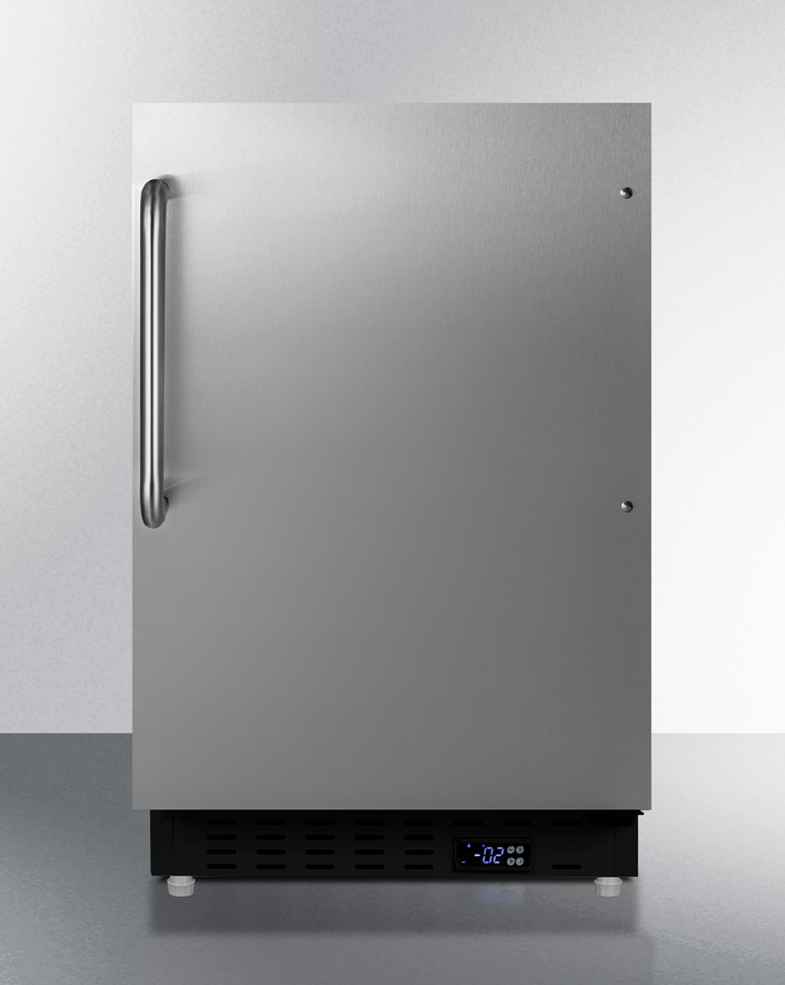Summit 21" Wide Built-In All-Freezer, ADA Compliant Refrigerators Summit Appliance   