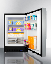 Summit 21" Wide Built-In All-Freezer, ADA Compliant Refrigerators Summit Appliance   