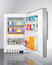 Summit 21" Wide Built-In All-Freezer, ADA Compliant Refrigerators Summit Appliance   