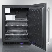 Summit 24" Wide Built-In All-Freezer With Icemaker Refrigerators Summit Appliance   