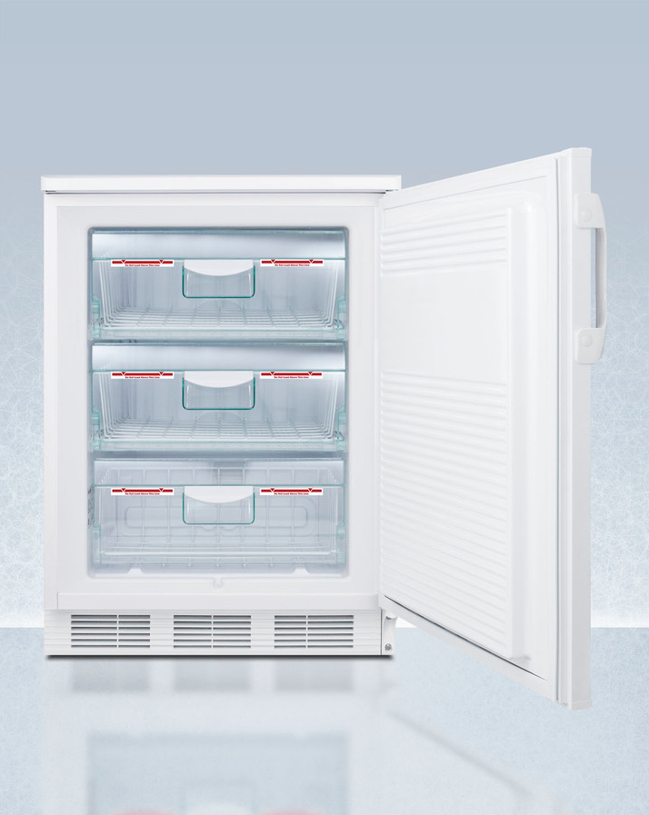 Summit 24" Wide Built-In All-Freezer, Certified to NSF/ANSI 456 Standard for Vaccine Storage Refrigerators Summit Appliance   