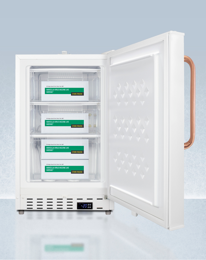 Summit 20" Wide Built-In Vaccine All-Freezer, ADA Compliant Refrigerators Summit Appliance   