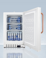 Summit 20" Wide Built-In Vaccine All-Freezer, ADA Compliant Refrigerators Summit Appliance   