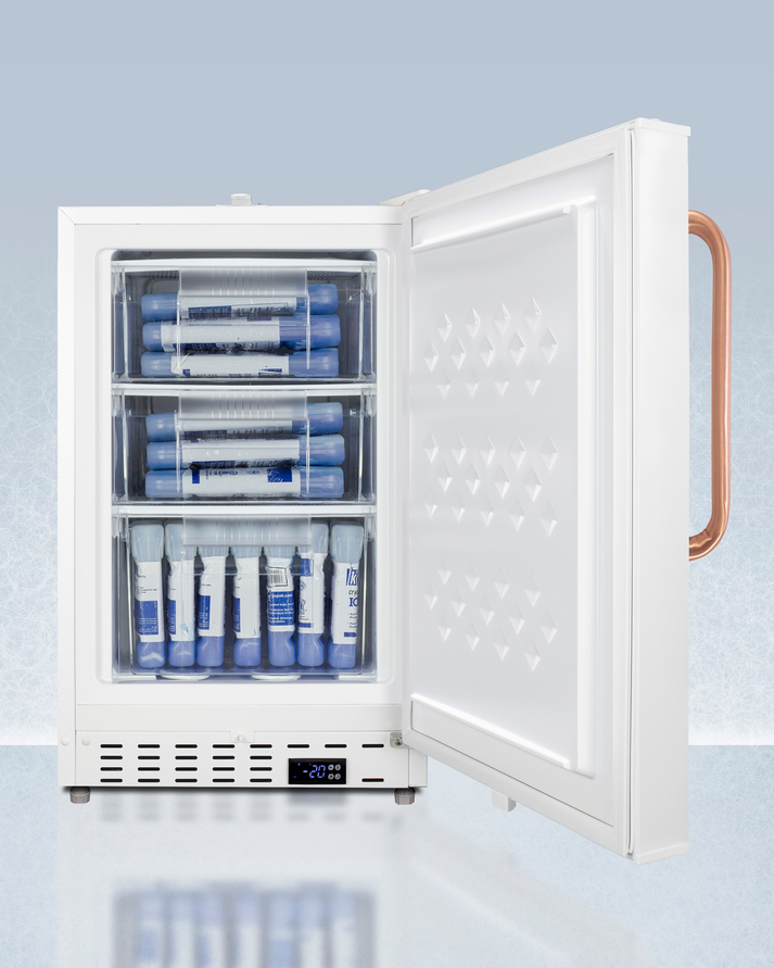 Summit 20" Wide Built-In Vaccine All-Freezer, ADA Compliant Refrigerators Summit Appliance   