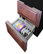 Summit 24" Wide Outdoor 2-Drawer All-Freezer, ADA Compliant Refrigerators Summit Appliance   