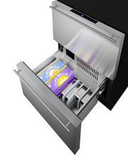 Summit 24" Wide Outdoor 2-Drawer All-Freezer, ADA Compliant Refrigerators Summit Appliance   