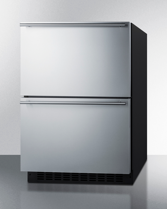 Summit 24" Wide Outdoor 2-Drawer All-Freezer, ADA Compliant Refrigerators Summit Appliance   