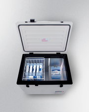 Summit Portable Refrigerator/Freezer with Lock Refrigerators Summit Appliance   