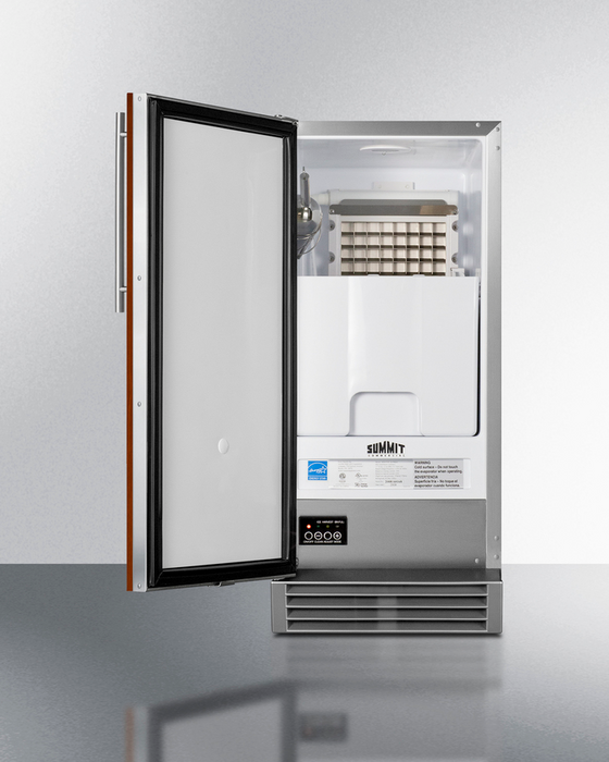 Summit Built-In 50 lb. Clear Icemaker, ADA Compliant (Panel Not Included) Refrigerators Summit Appliance   