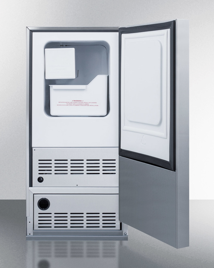 Summit 12 lb. Drain-Free Icemaker Refrigerators Summit Appliance   