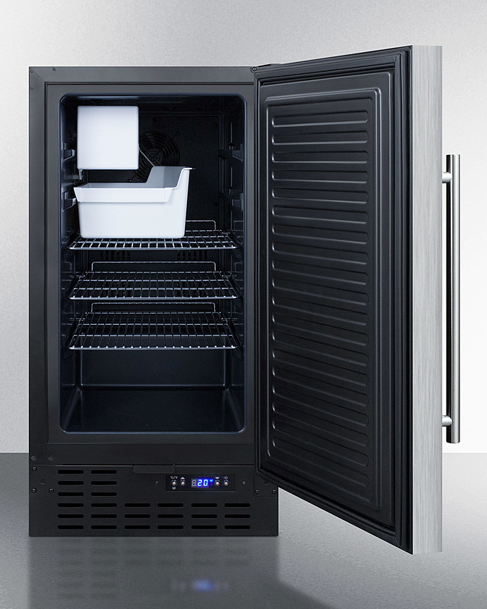 Summit 18" 8 lb. Drain-Free Icemaker Refrigerators Summit Appliance   