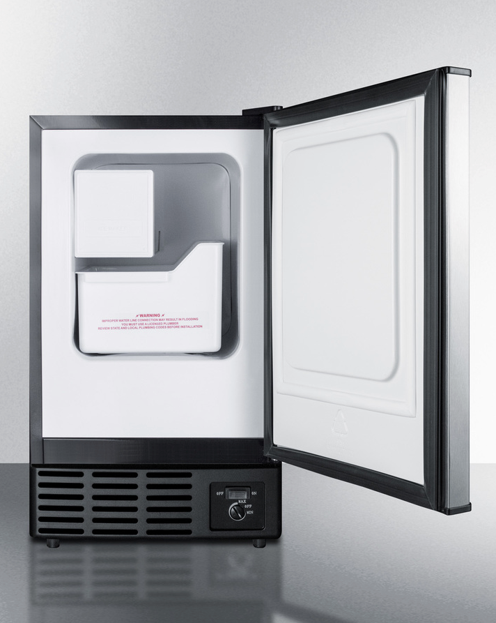 Summit 12 lb. Drain-Free Icemaker Refrigerators Summit Appliance   
