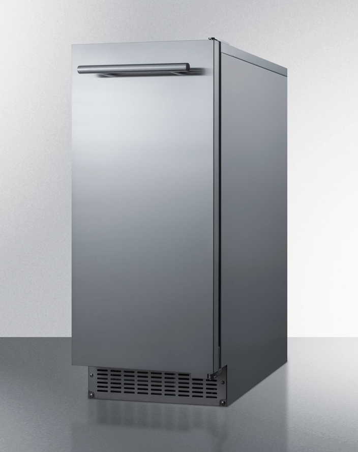 Summit 62 lb. Clear Outdoor/Indoor Icemaker Refrigerators Summit Appliance   