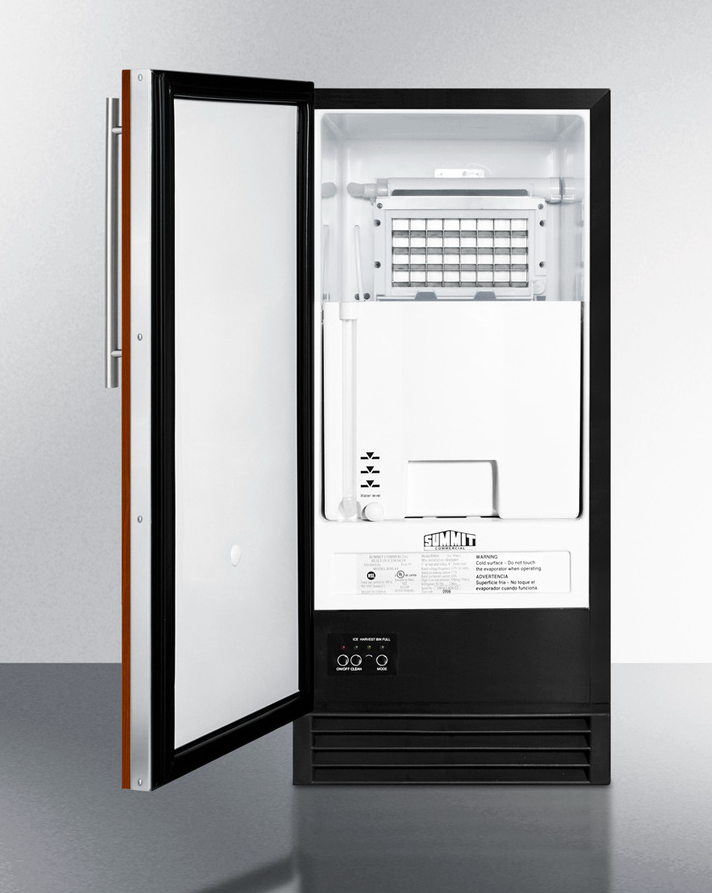 Summit Built-In 50 lb. Clear Icemaker, ADA Compliant (Panel Not Included) Refrigerators Summit Appliance   