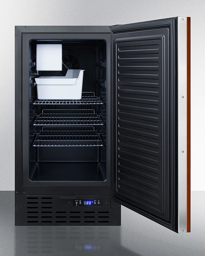Summit 18" 8 lb. Drain-Free Icemaker, ADA Compliant (Panel Not Included) Refrigerators Summit Appliance   