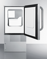 Summit 12 lb. Drain-Free Outdoor Icemaker Refrigerators Summit Appliance   