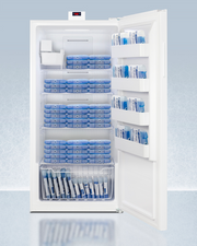 Summit 33" Wide Upright All-Freezer with Icemaker Refrigerators Summit Appliance   