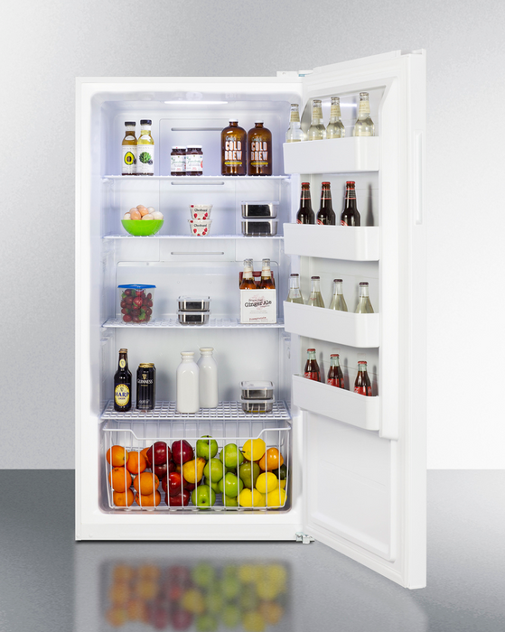 Summit 33" Wide Convertible All-Freezer/Refrigerator Refrigerators Summit Appliance   