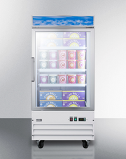 Summit 27" Wide Upright All-Freezer Refrigerators Summit Appliance   