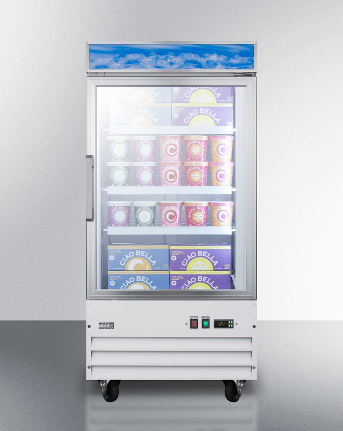 Summit 27" Wide Upright All-Freezer Refrigerators Summit Appliance   