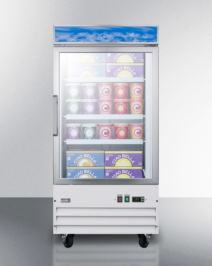 Summit 27" Wide Upright All-Freezer Refrigerators Summit Appliance   