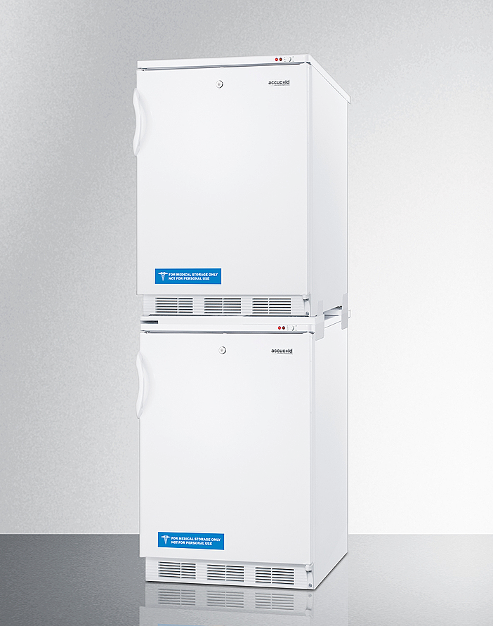 Summit 24" Wide Stacked All-Freezers Refrigerators Summit Appliance   