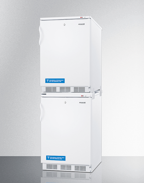 Summit 24" Wide Stacked All-Freezers Refrigerators Summit Appliance   