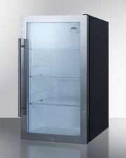 Summit Shallow Depth Indoor/Outdoor Beverage Cooler Refrigerator Accessories Summit Appliance   