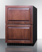 Summit 24" Wide Outdoor 2-Drawer All-Refrigerator, ADA Compliant Refrigerator Accessories Summit Appliance   