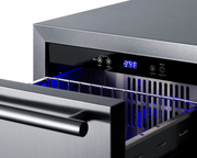 Summit 18" Wide Outdoor 2-Drawer All-Refrigerator, ADA Compliant Refrigerator Accessories Summit Appliance   