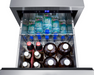 Summit 18" Wide Outdoor 2-Drawer All-Refrigerator, ADA Compliant Refrigerator Accessories Summit Appliance   