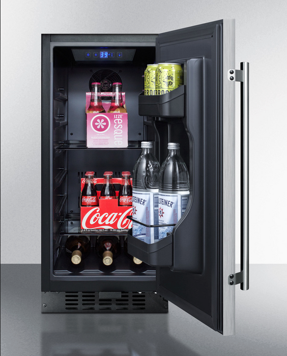 Summit 15" Wide Outdoor All-Refrigerator Refrigerator Accessories Summit Appliance   