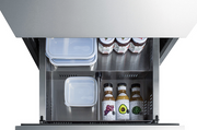 Summit 24" Wide 2-Drawer All-Refrigerator, ADA Compliant Refrigerator Accessories Summit Appliance   