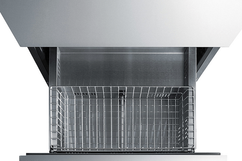 Summit 24" Wide 2-Drawer All-Refrigerator, ADA Compliant Refrigerator Accessories Summit Appliance   