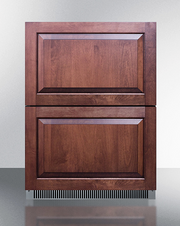 Summit 24" Wide 2-Drawer All-Refrigerator, ADA Compliant Refrigerator Accessories Summit Appliance   