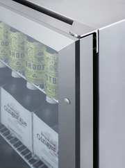 Summit 24" Wide Outdoor Beverage Center Refrigerator Accessories Summit Appliance   